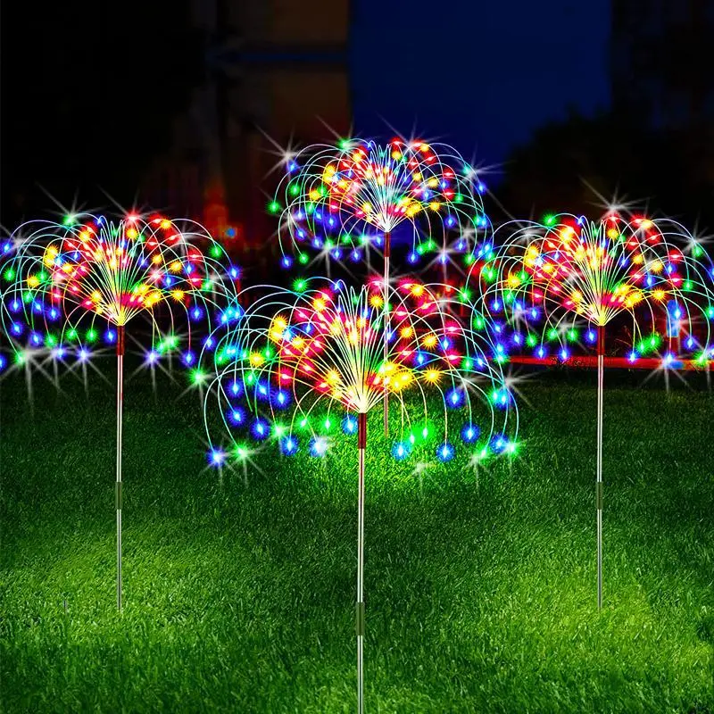 🎁Waterproof Solar Garden Fireworks Lamp