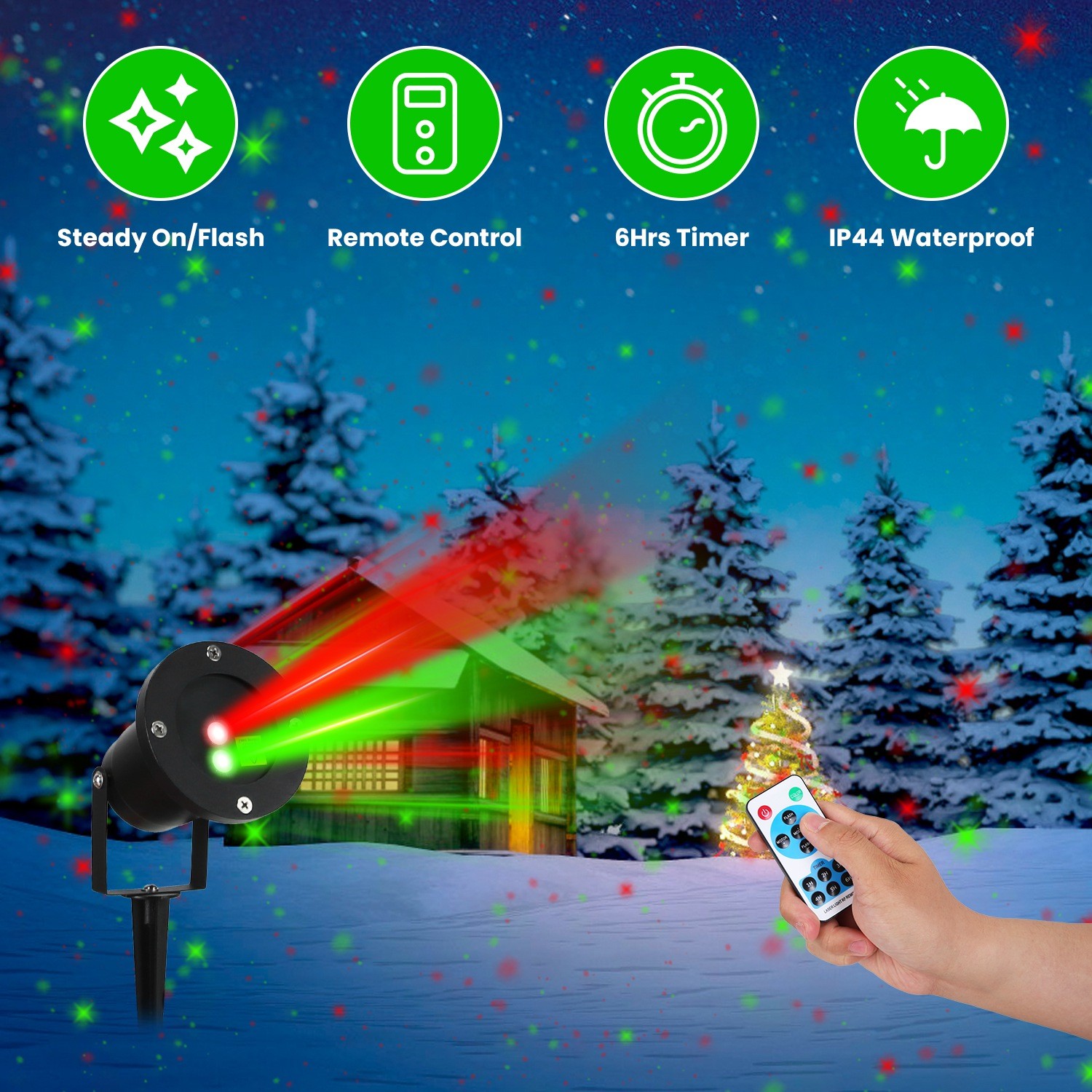 Garden Landscape Waterproof Laser Light
