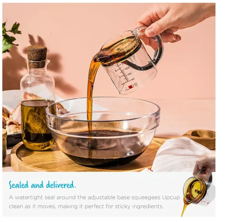 ✨4-in-1 Adjustable Measuring Cup