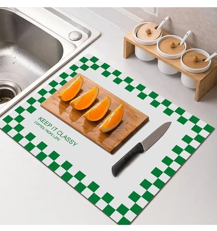 Kitchen Super Absorbent Draining Mat