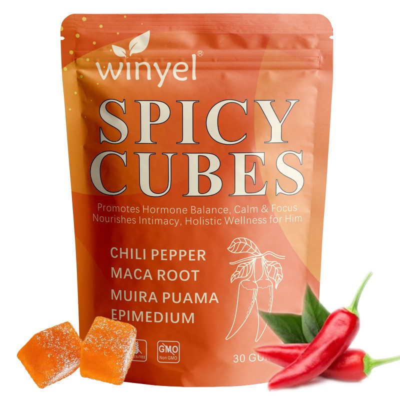 Winyel® Spicy Cubes – Holistic Wellness for Him
