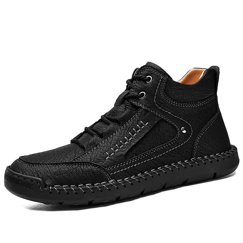 Men's Comfortable Handmade Leather Boots
