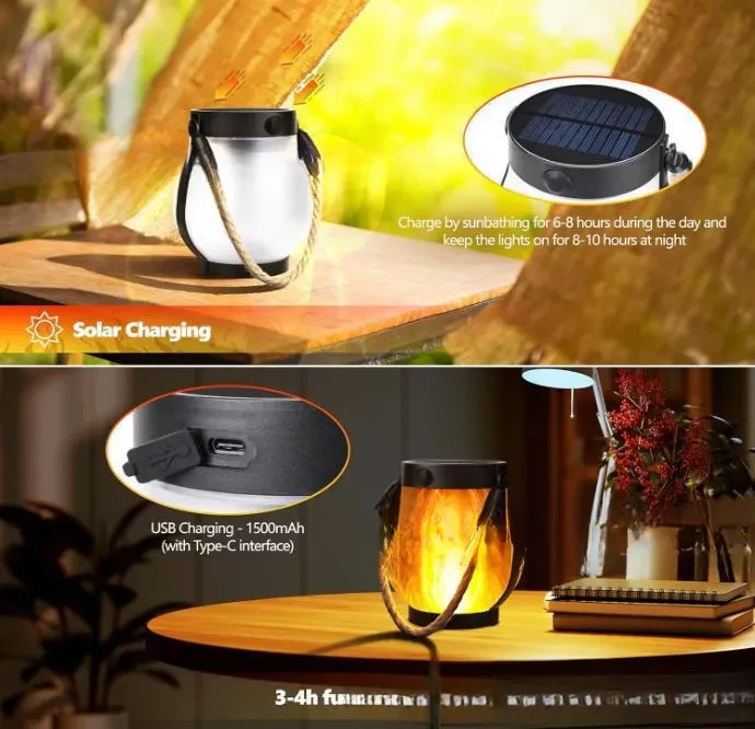 Solar Lantern Outdoor Lights