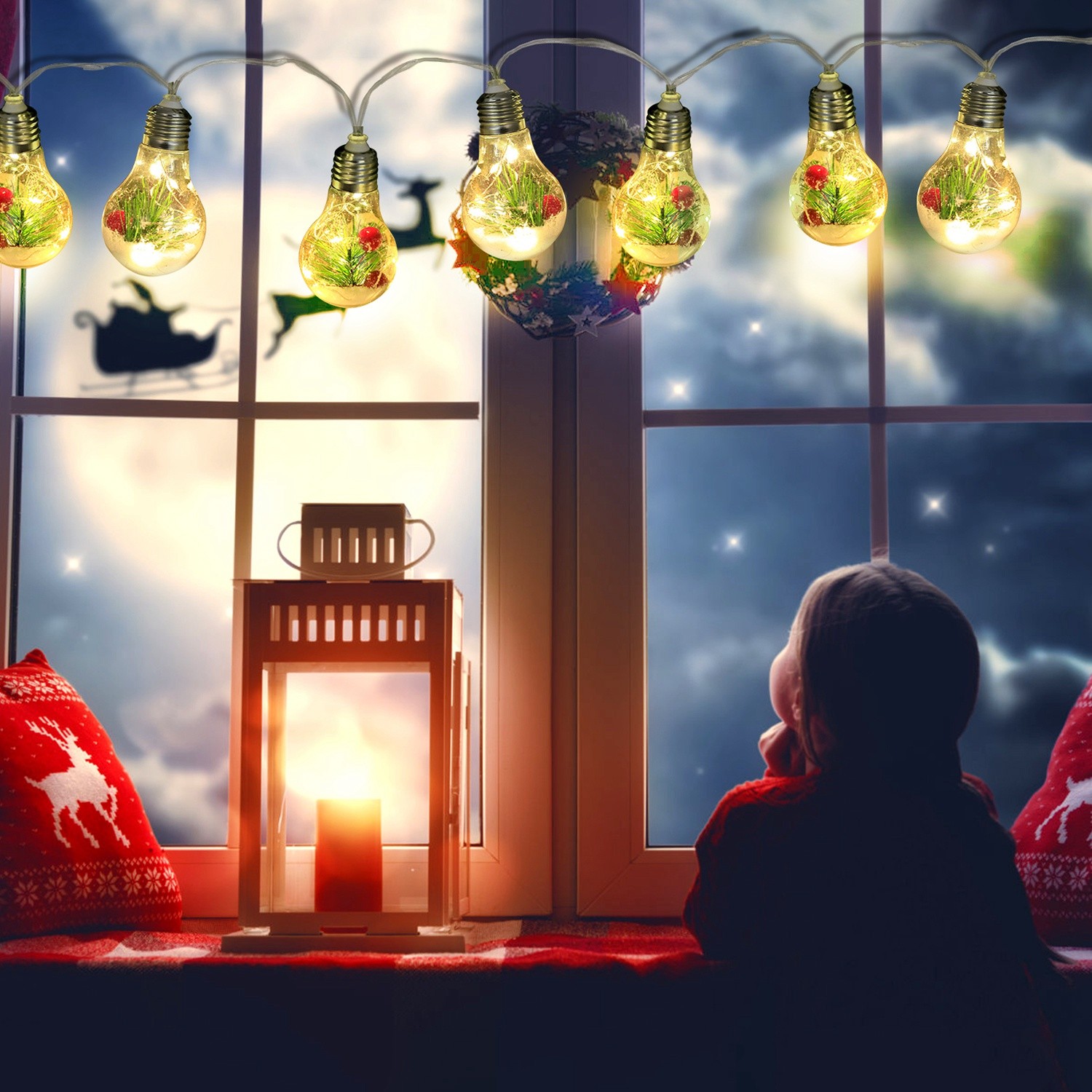 Christmas Vintage Decor String Light