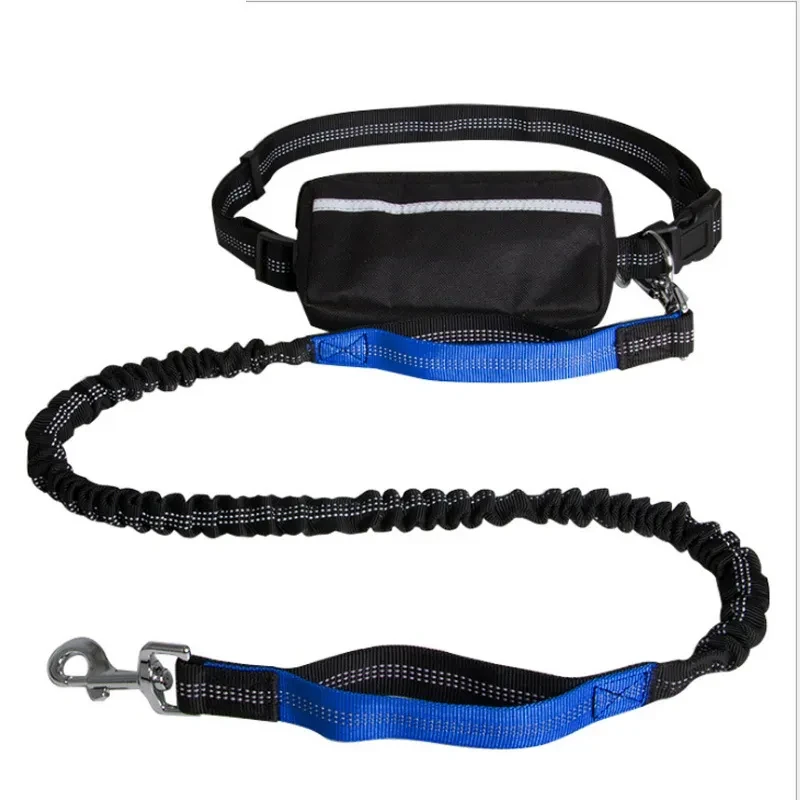 Hands Free Dog Leash with Zipper Pouch