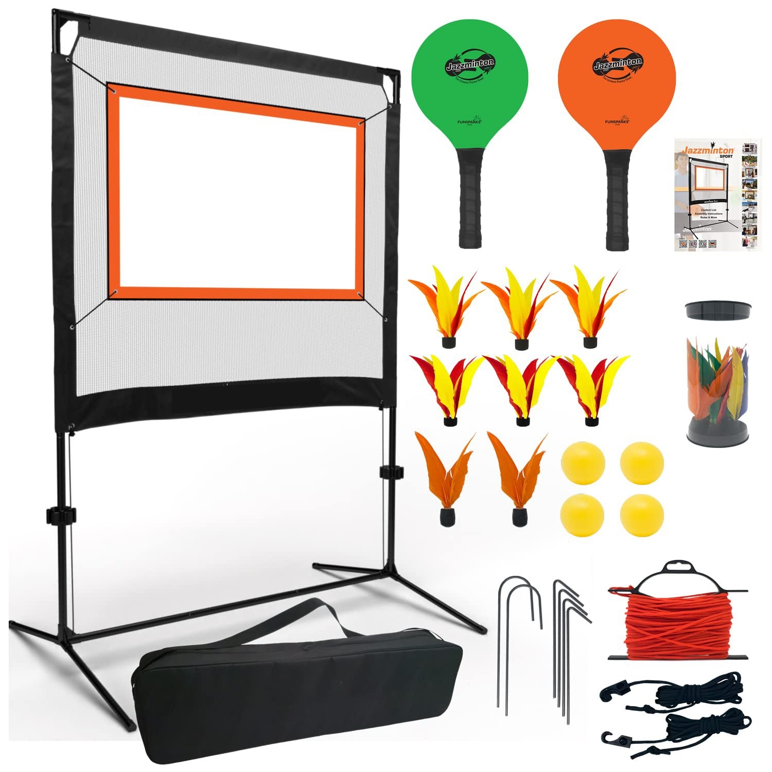 Jazzminton Sport Badminton Net Set