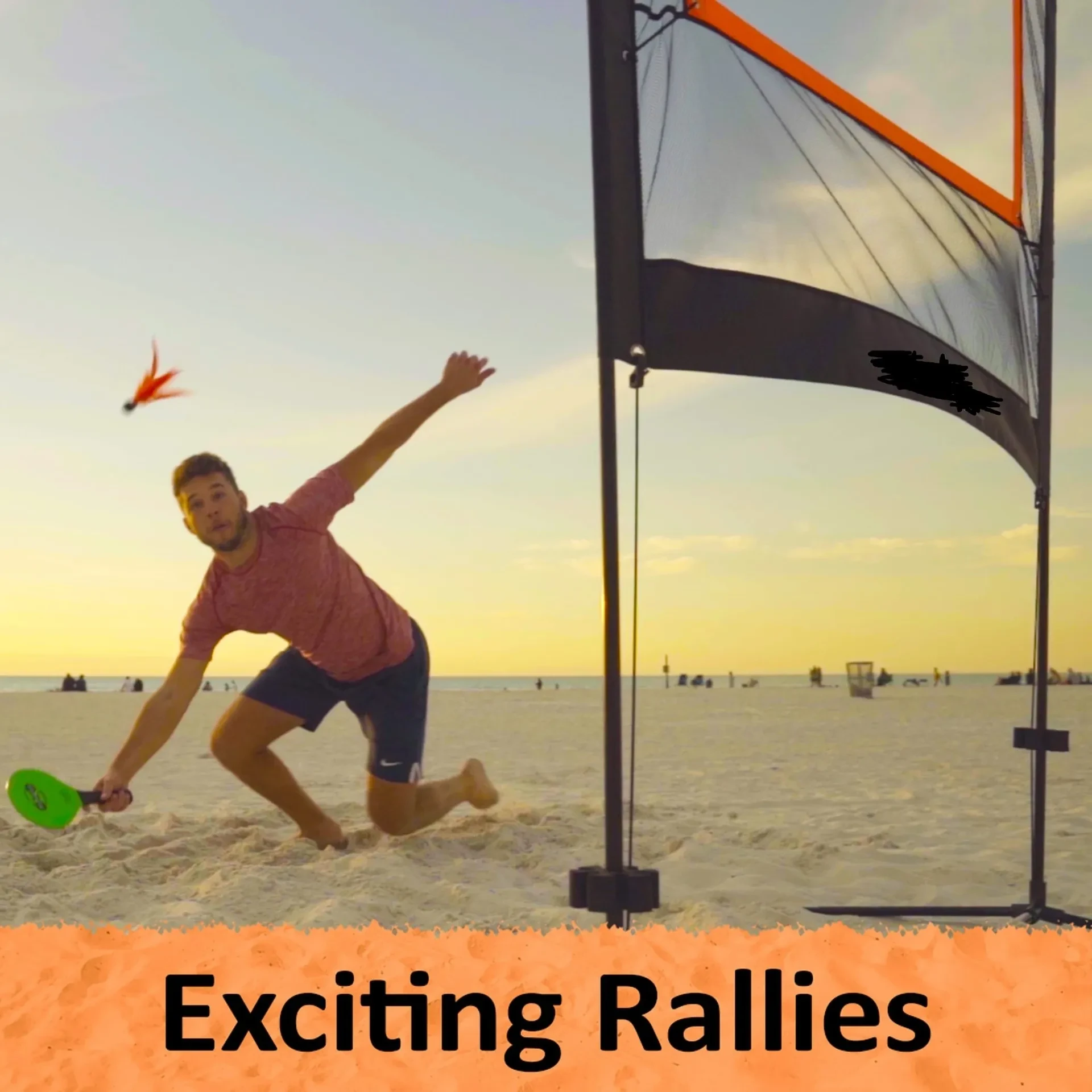 Jazzminton Sport Badminton Net Set