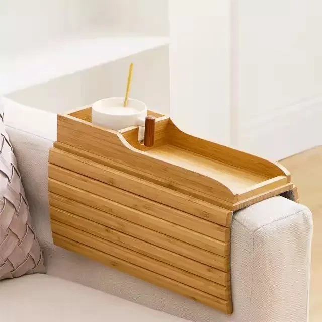 Bamboo Couch Cup Holder