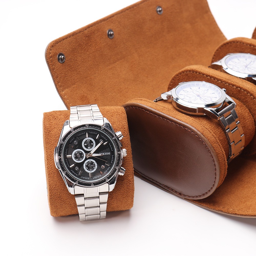 Leather Watch Roll