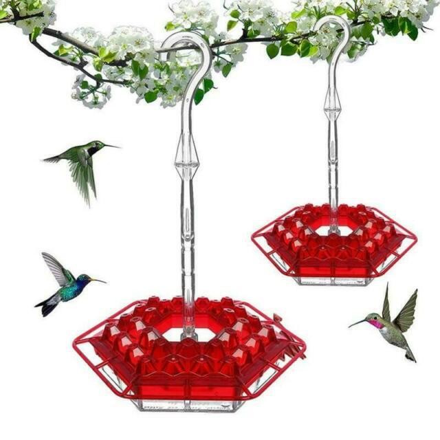 Decorative Hanging Hummingbird Feeder Bird Bath - Outdoor Bird Bathtub Shower Basin
