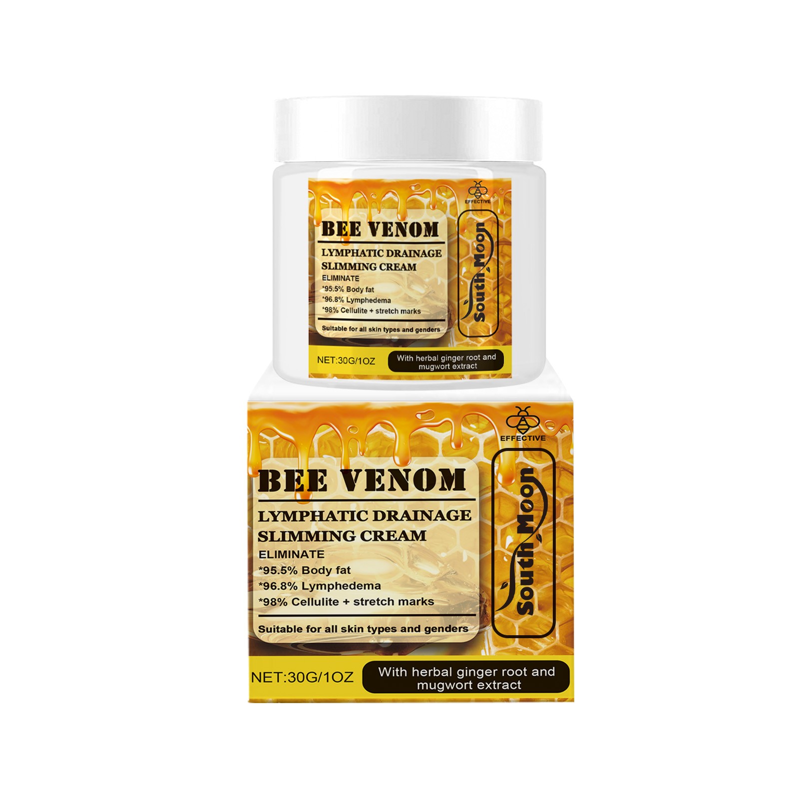 South Moon Bee Venom Lymphatic Drainage Slimming Cream