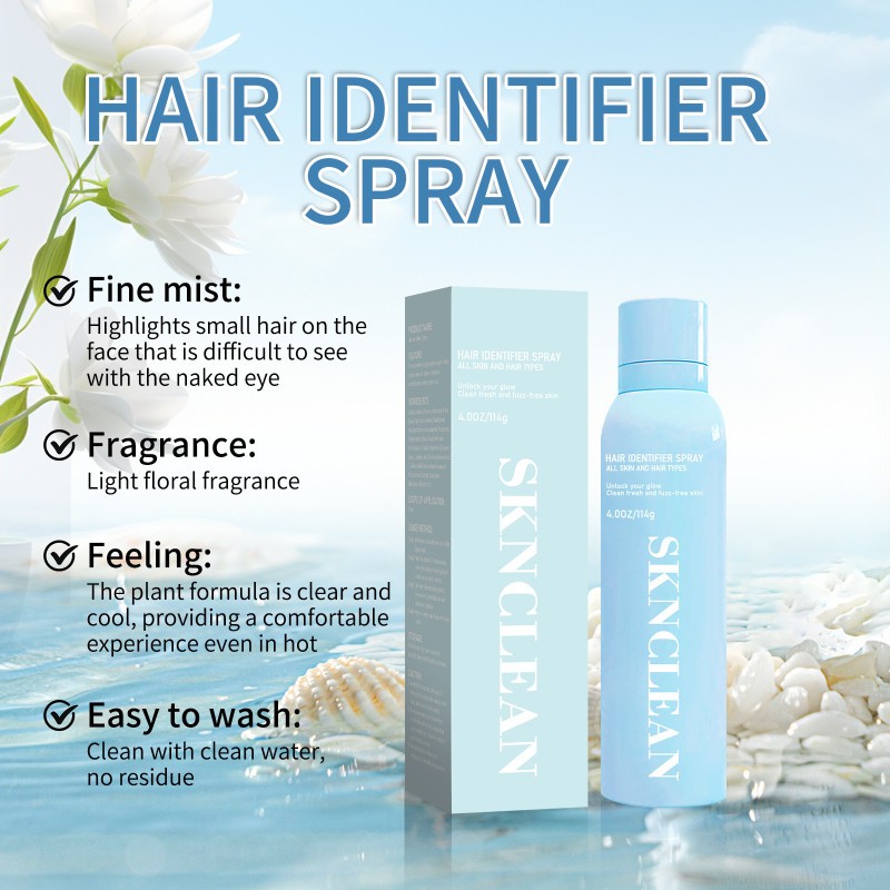 SKINCLEAN HAIR IDENTIFIER SPRAY All Skin and Hair Types 4.0oz 114g