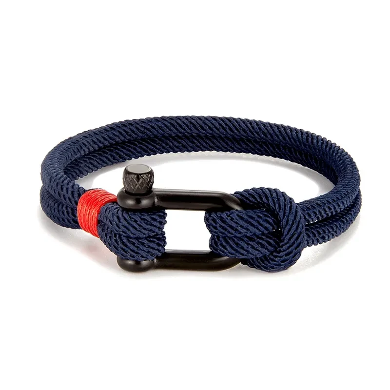 Alchor Navy Bracelet