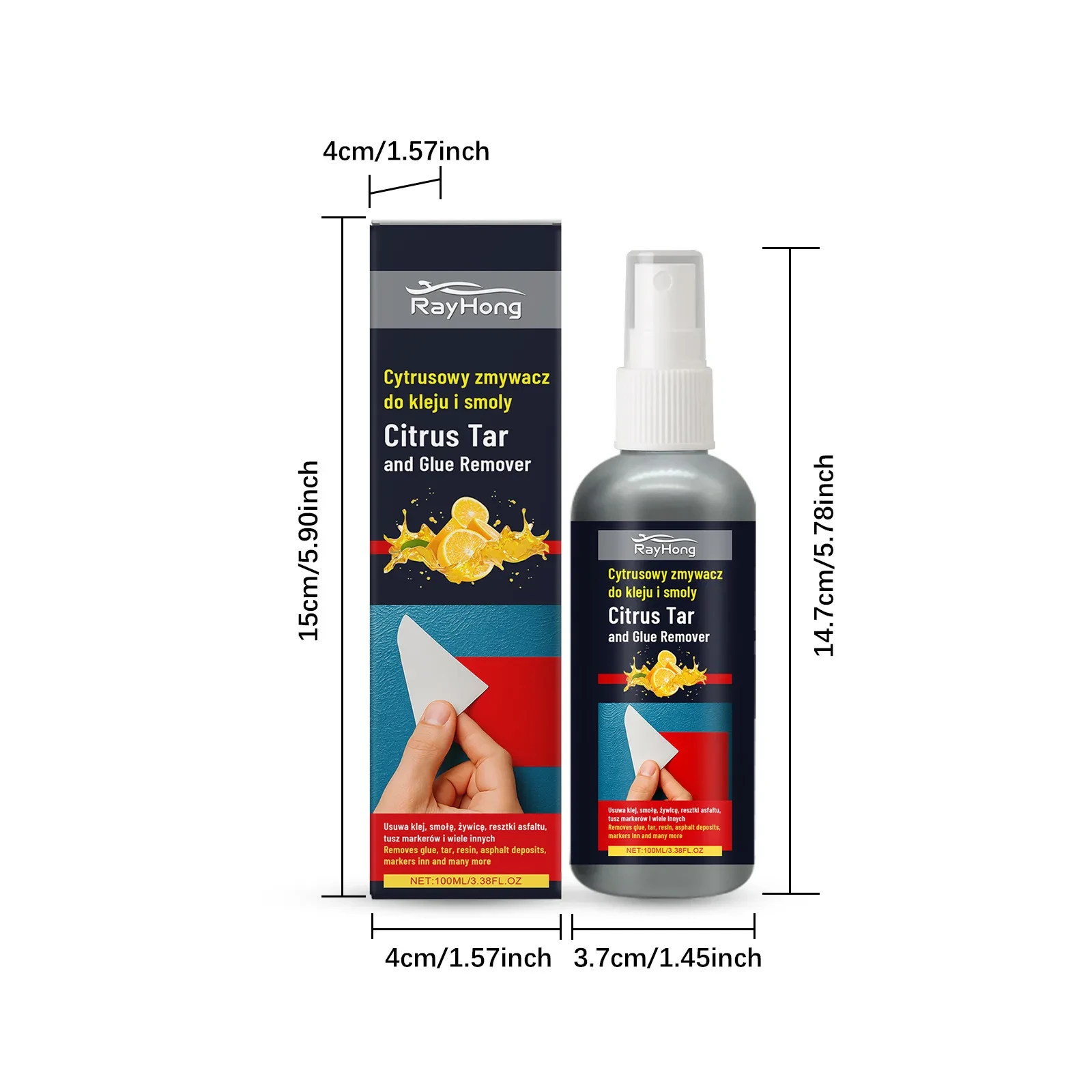 RayHong Citrus Tar and Glue Remover