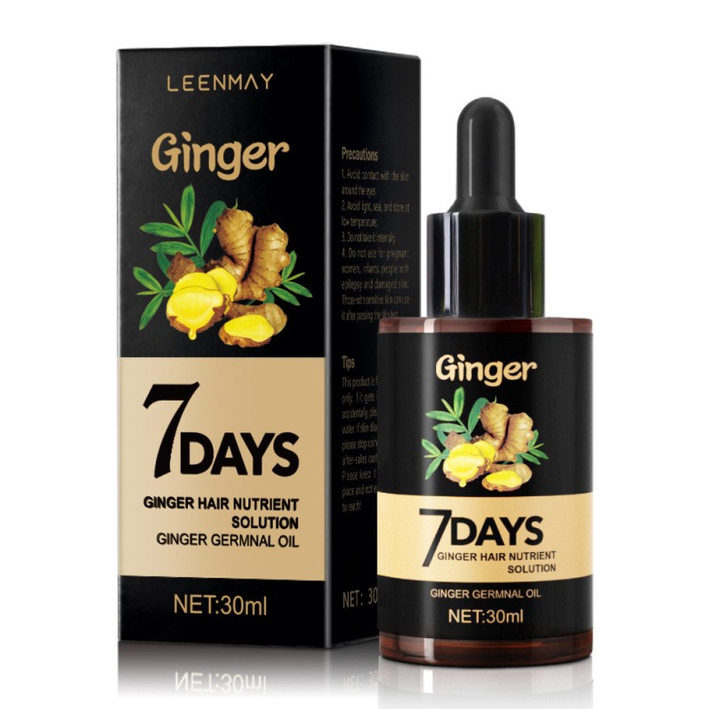 LEENMAY Ginger 7 Days Ginger Hair Nutrient Solution Ginger Germinal Oil