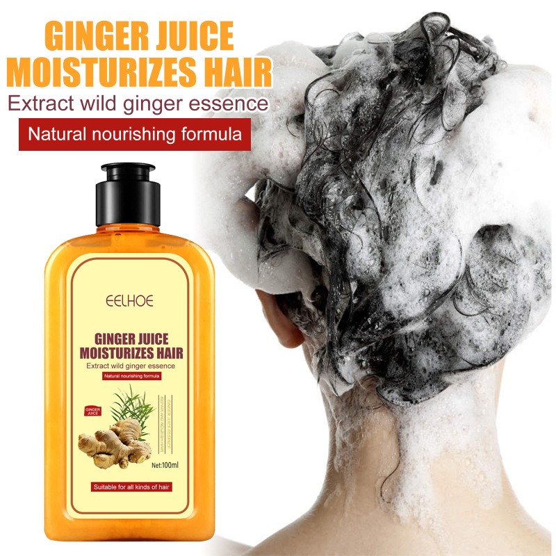 EELHOE Ginger Juice Moisturizes Hair Shampoo