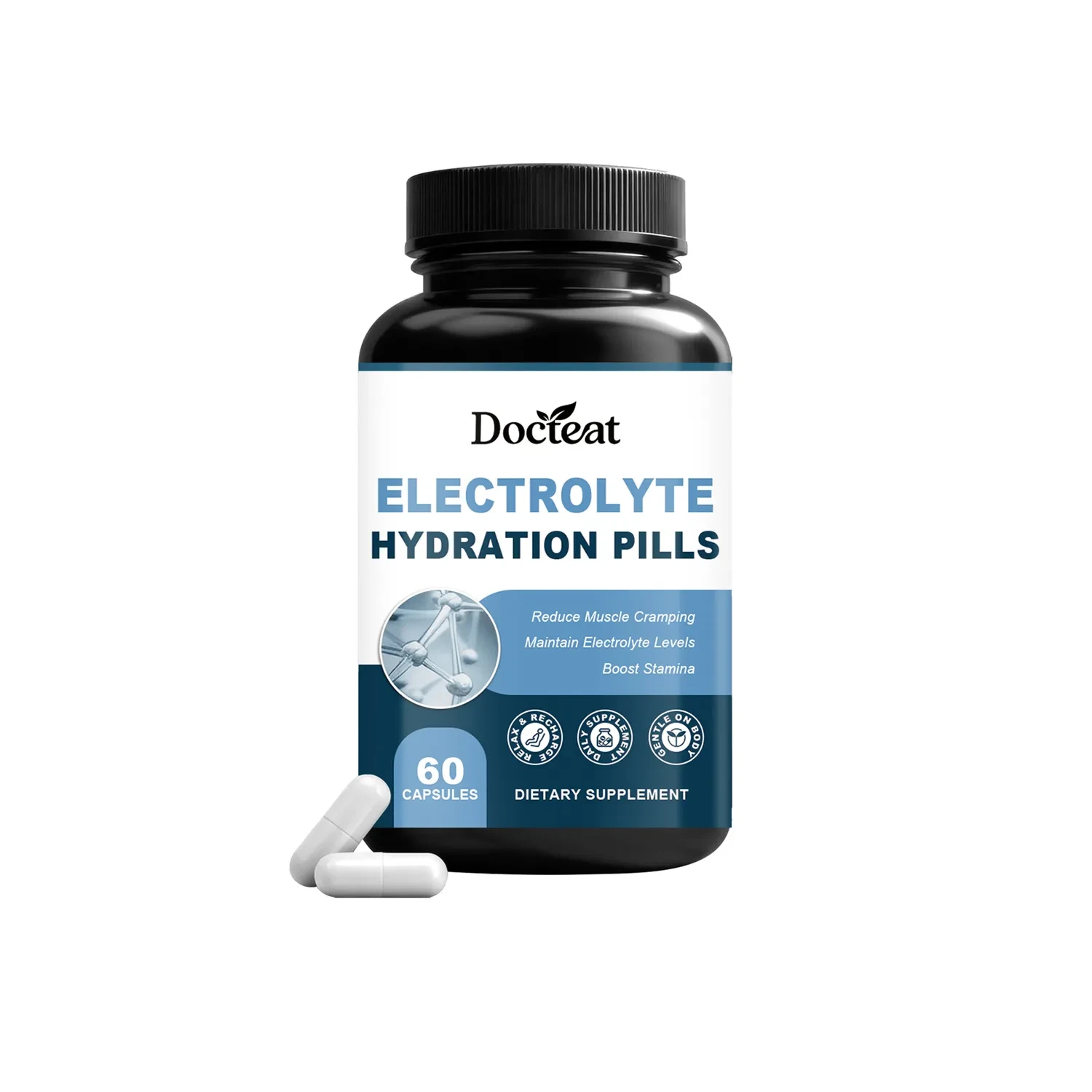 Docteat Electrolyte Hydration Pills 60 Capsules