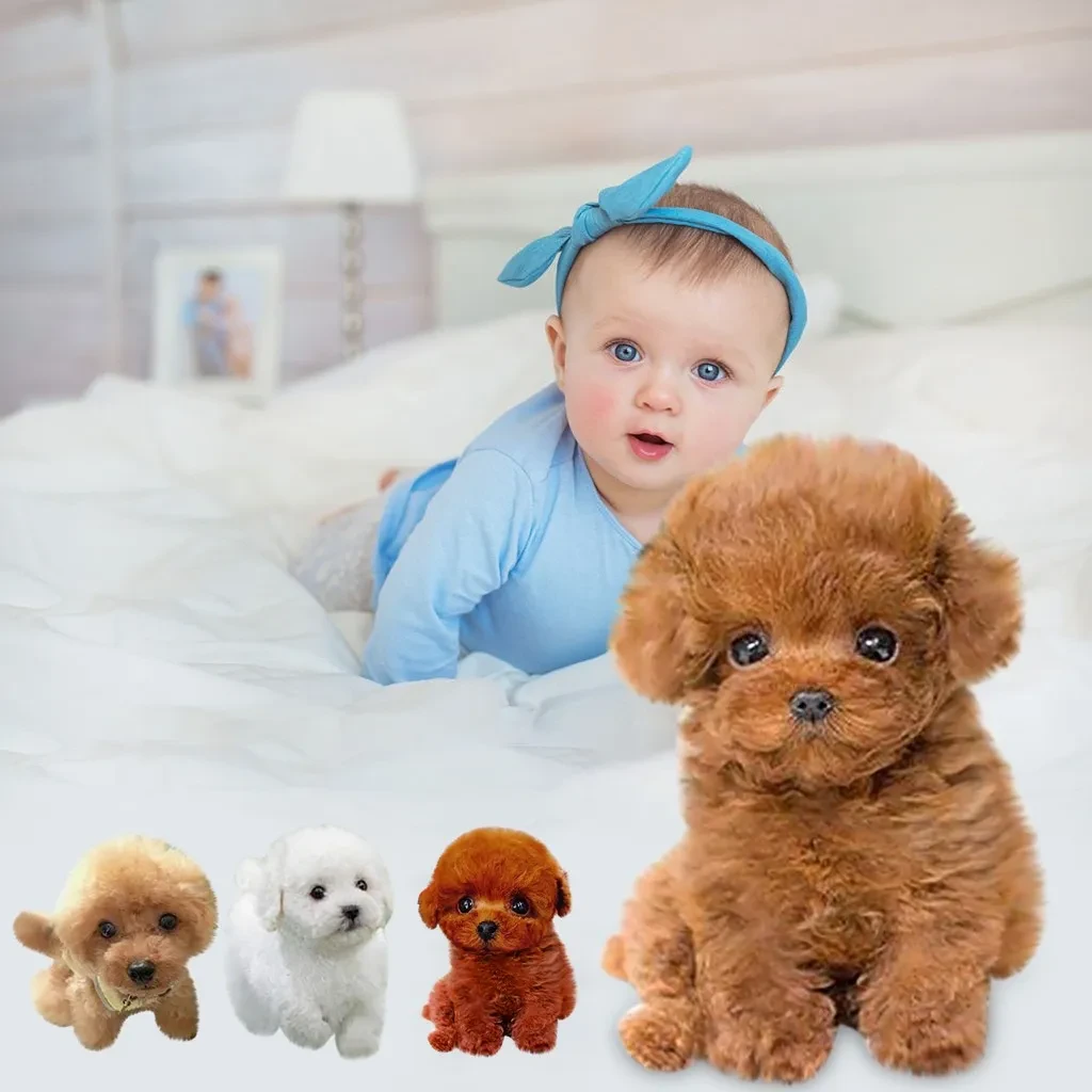 Electronic Interactive Plush Puppy Toy