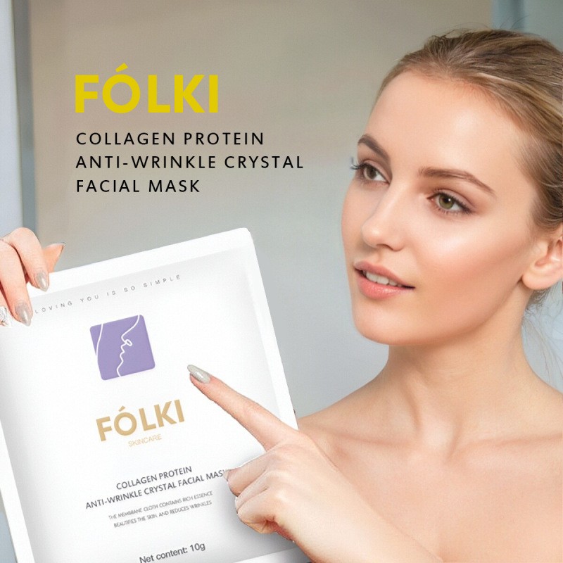 FÓLKI Collagen Protein Anti-Wrinkle Crystal Facial Mask