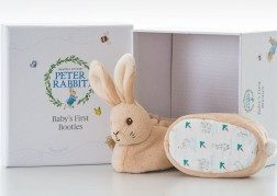 Peter Rabbit Baby's First Booties Set