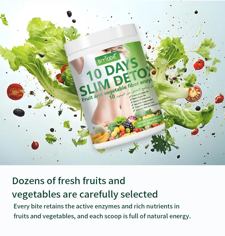 Detox Body Slim Plus Fat Burner Tea BIYODE Slimming Drink