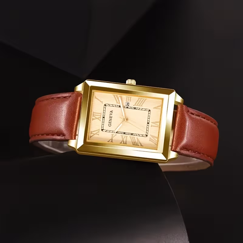 CAYON Square Quartz Watch