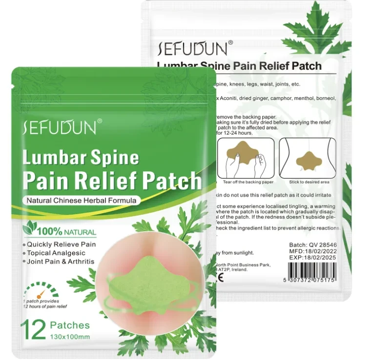 Natural Back Pain Patches