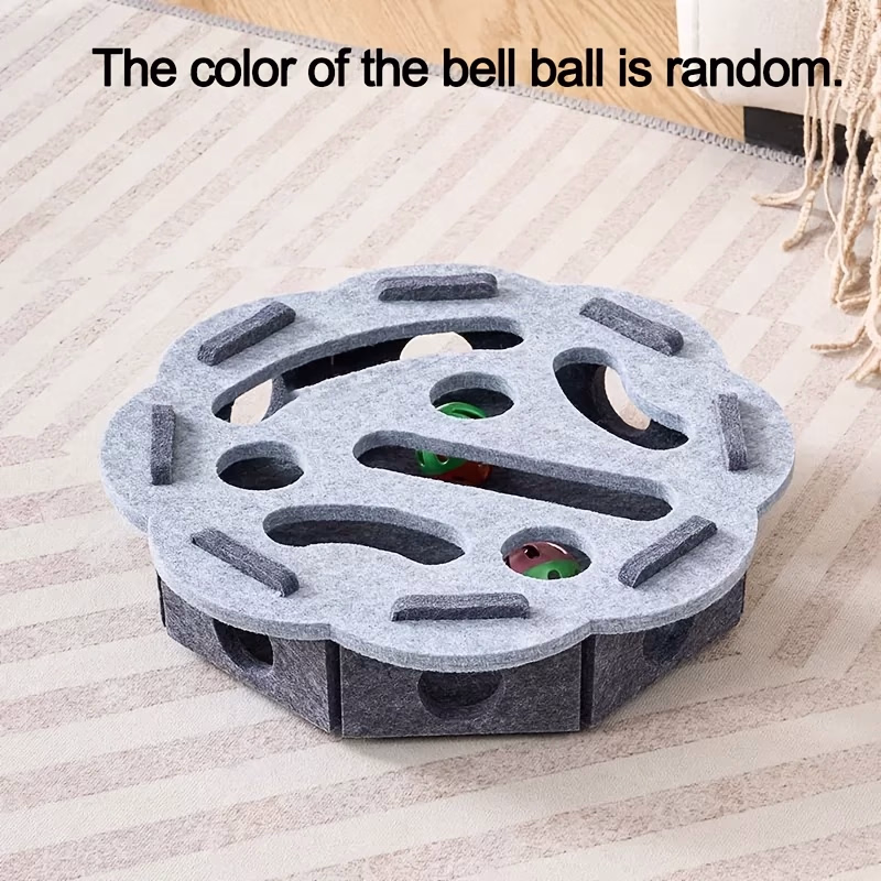 Cat Fun Box | Durable and Scratch-Resistant Cat Toy - Pattren