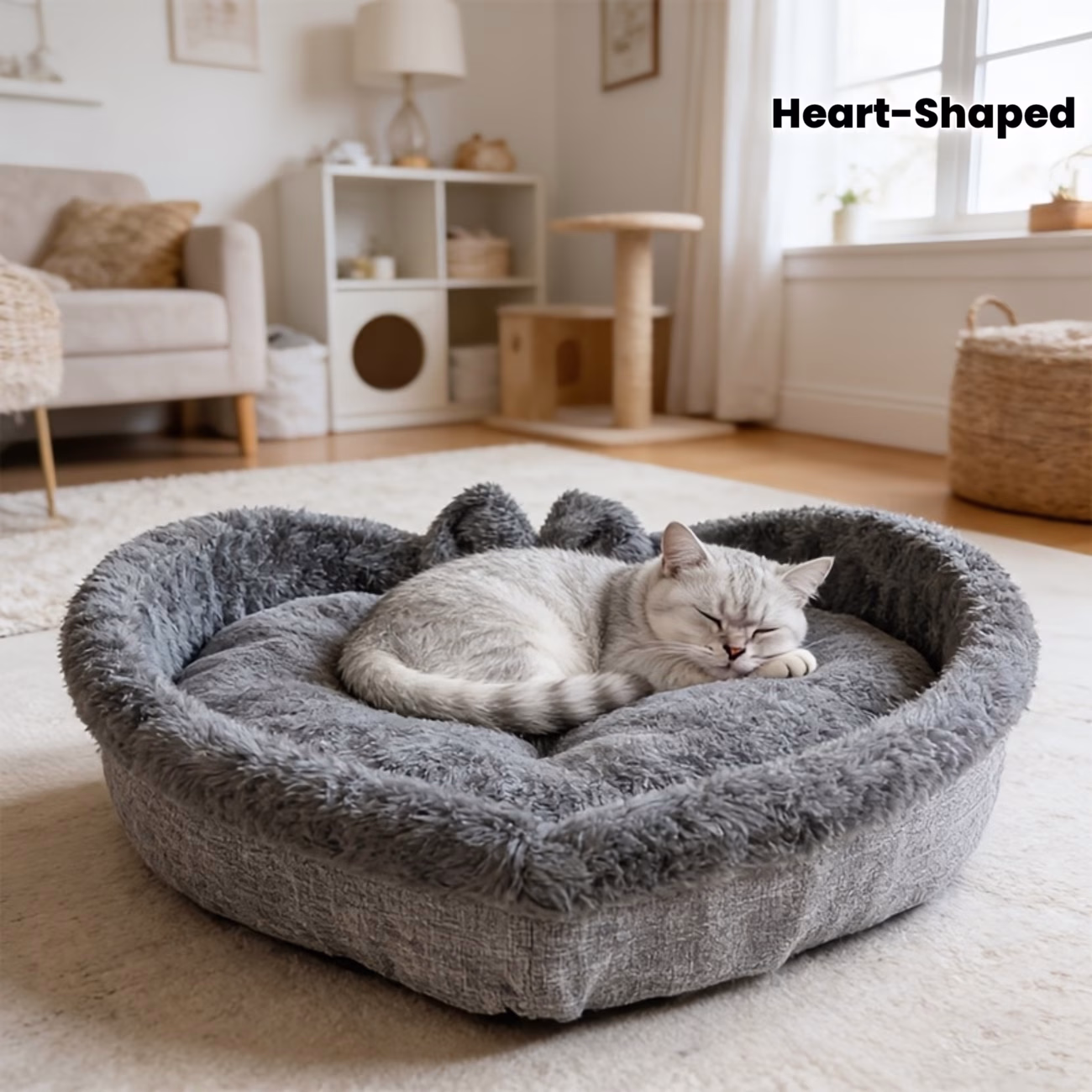 Super Cute Heart-shaped Cat Nest Cat Room