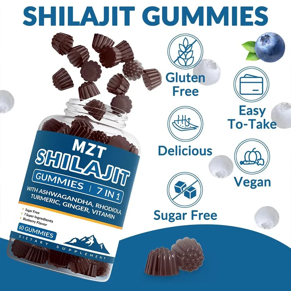 MZT Shilajit Gummies 7 in 1