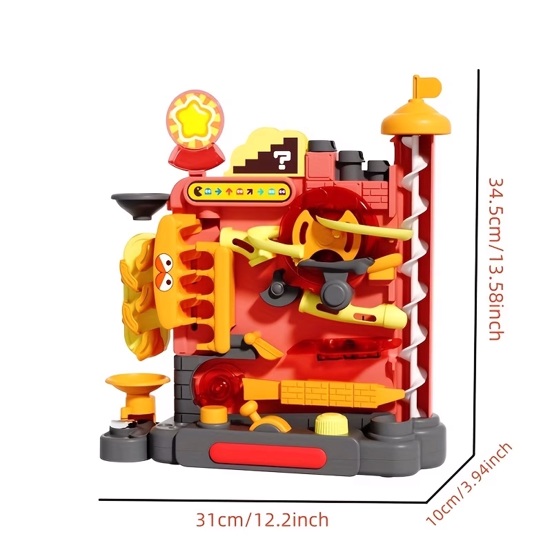 Interactive Marble Run Game Toy