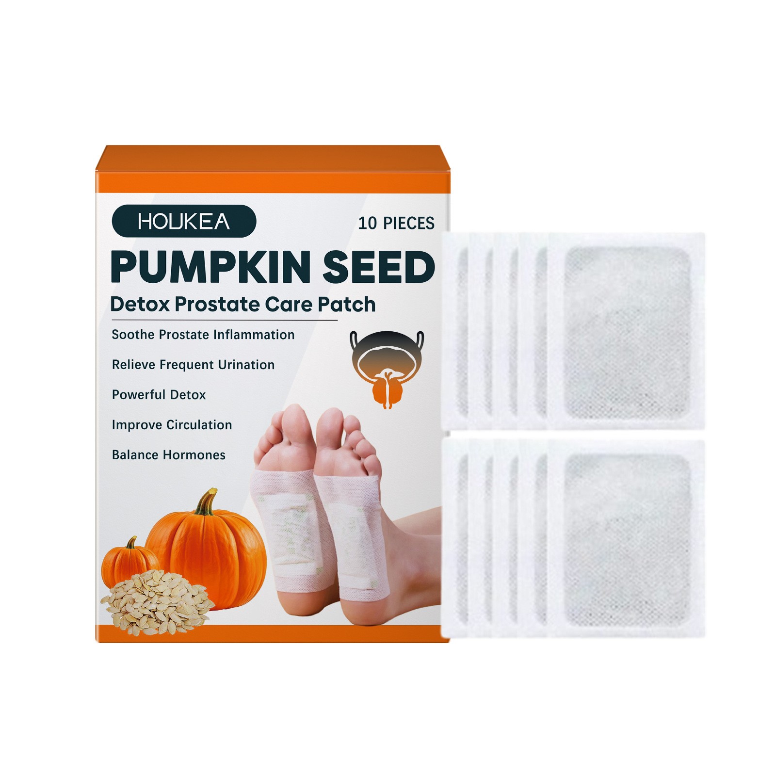 HOLUKEA Pumpkin Seed Detox Prostate Care Patch