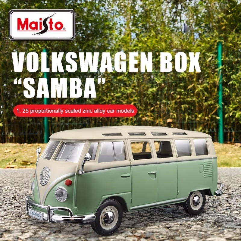 Maisto 1:25 Scale for VOLKSWAGEN VAN SAMBA Die-Cast Alloy Car Model