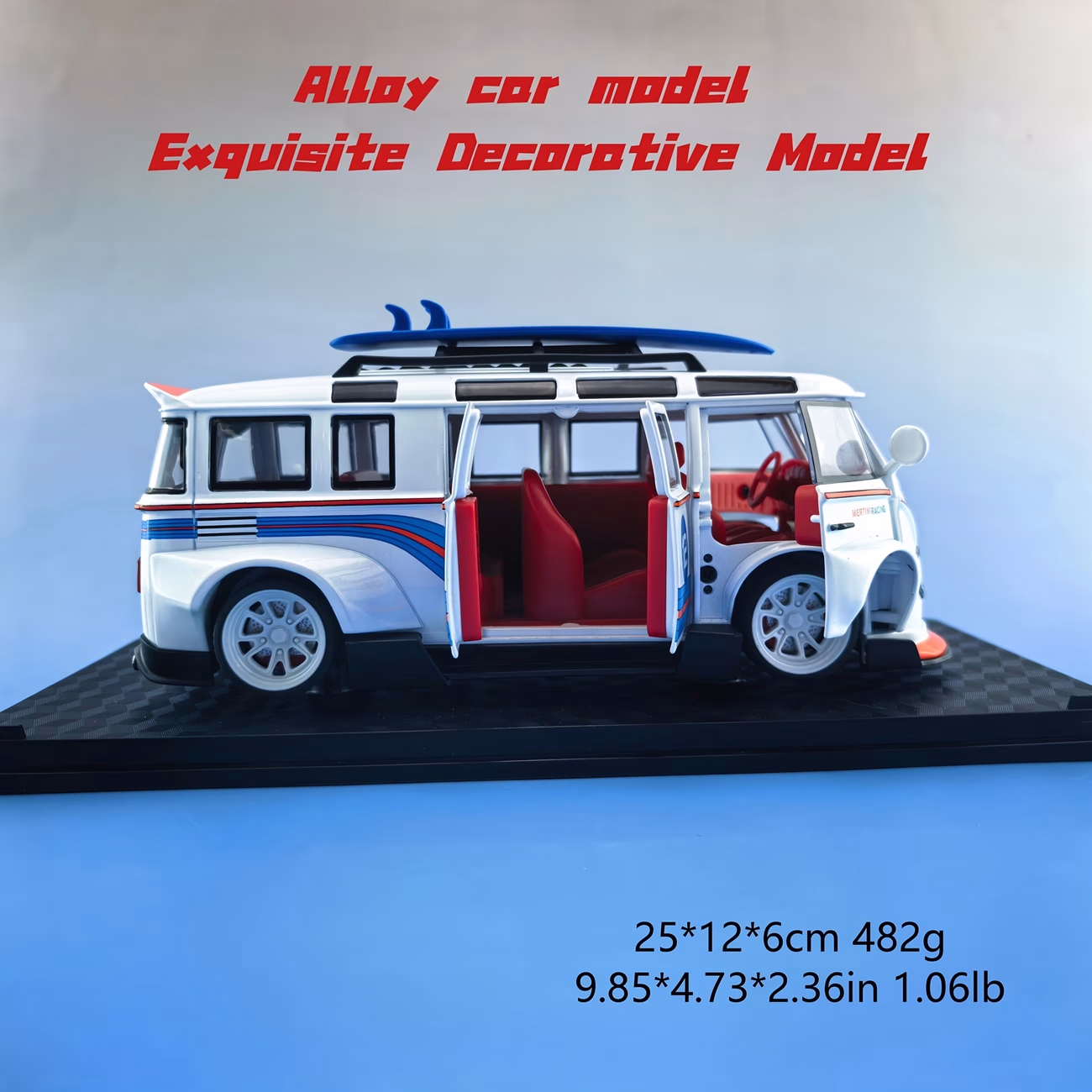 Big Car 1:24 Mixed Color - Multiple Openable Features