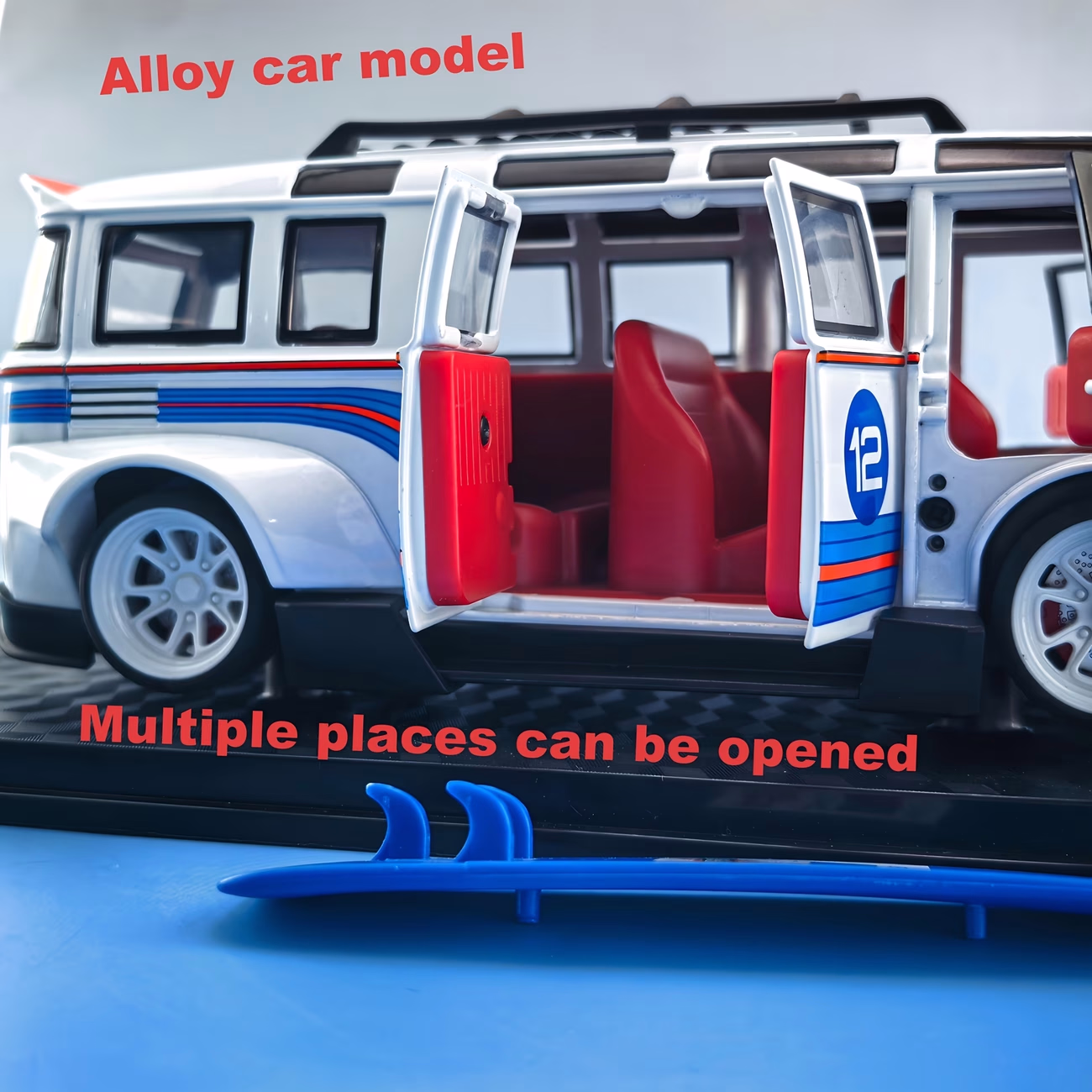 Big Car 1:24 Mixed Color - Multiple Openable Features