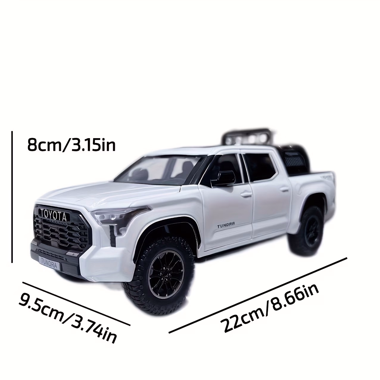 TOYOTA 1/24 Zinc Alloy DieCast Metal Truck Model Toys
