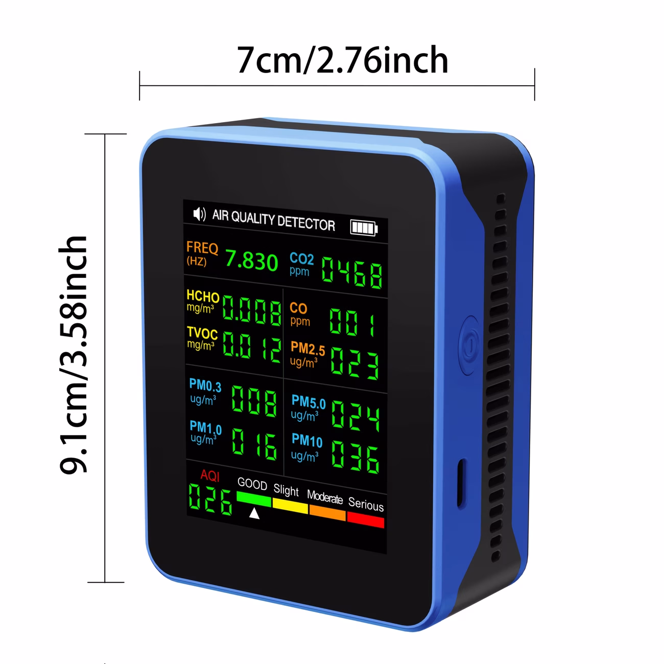 13-IN-1 Schumann Waves Air Quality Detector