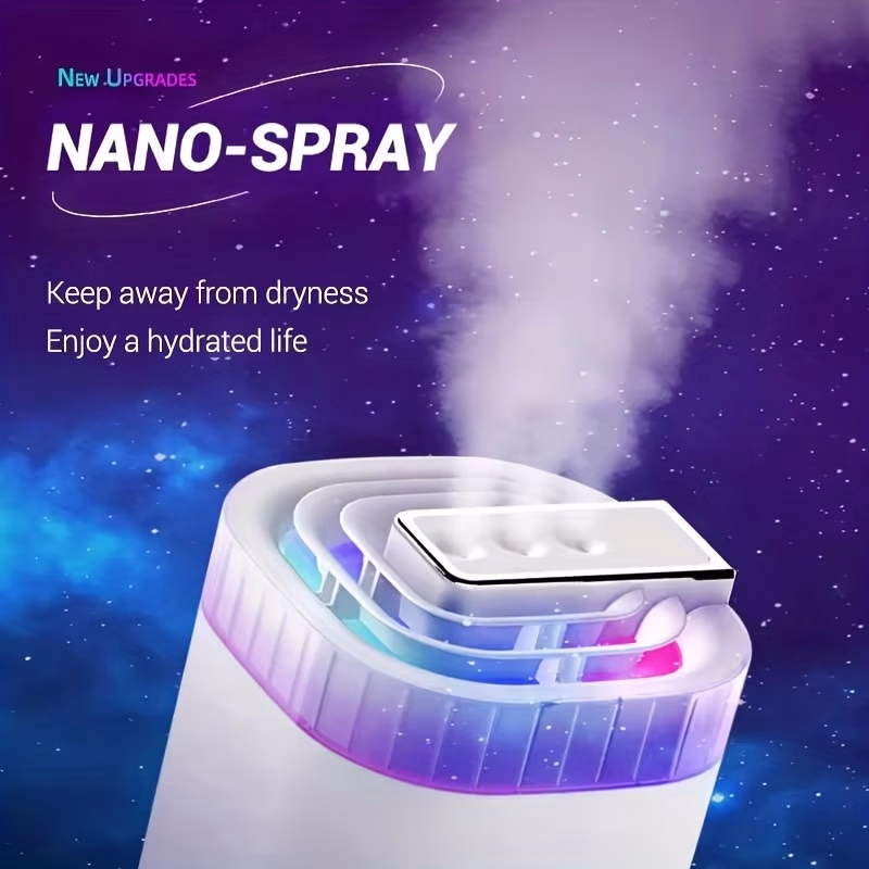 New Large capacity 3-spray portable USB humidifier/aromatherapy diffuser