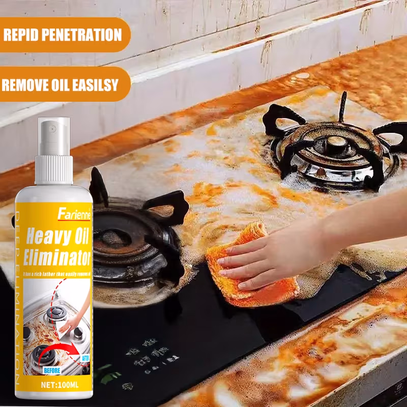 5 Heavy-Duty Kitchen Grease Removal Spray