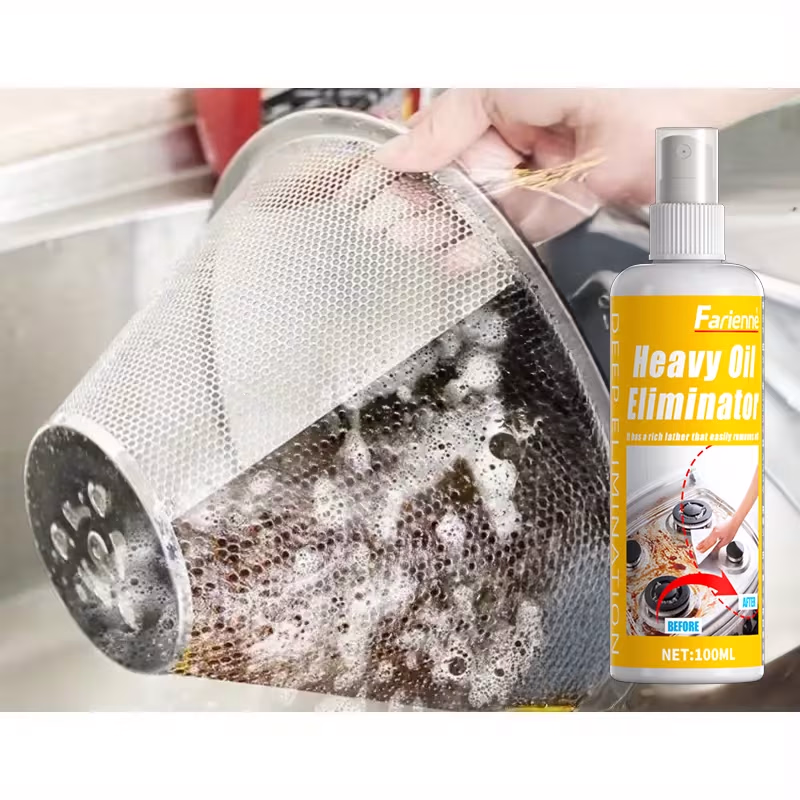 5 Heavy-Duty Kitchen Grease Removal Spray
