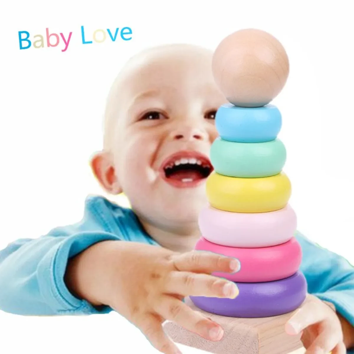 Rainbow Stacking Toys