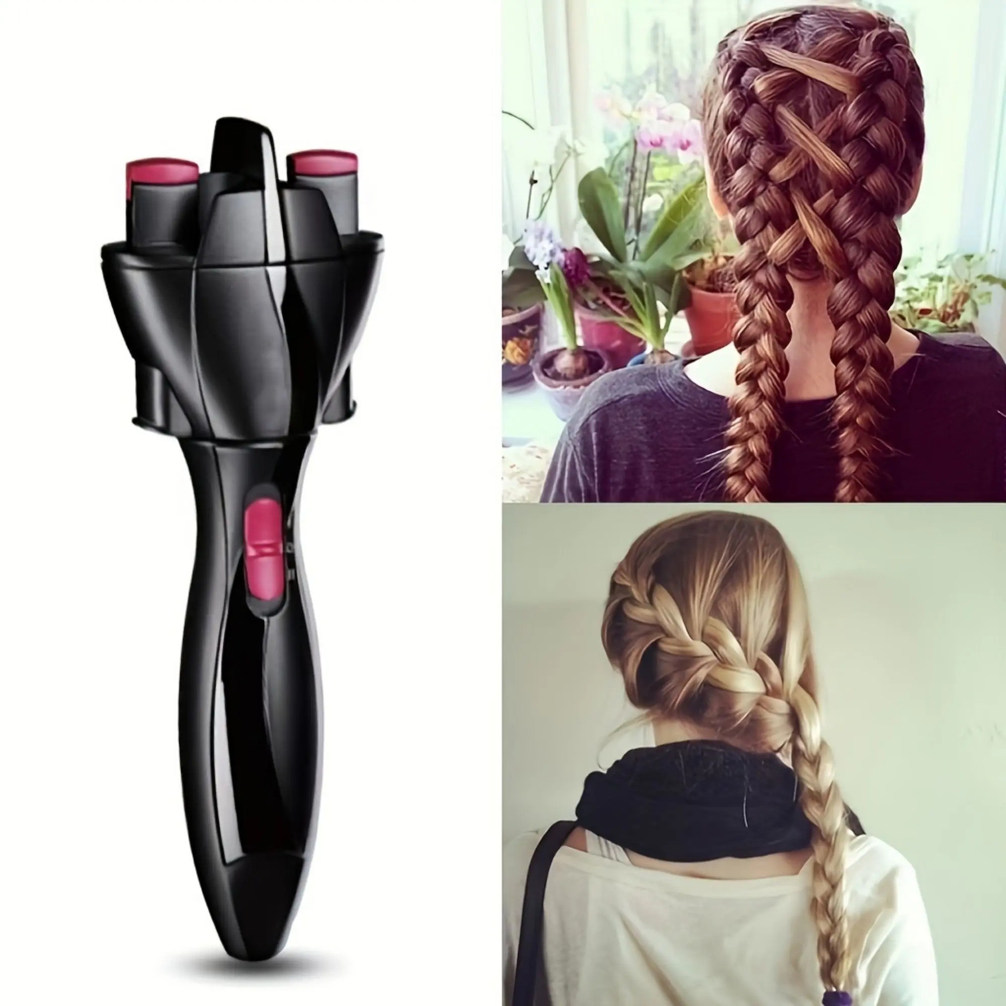 360 Degree Rotate Automatic Hair Braider