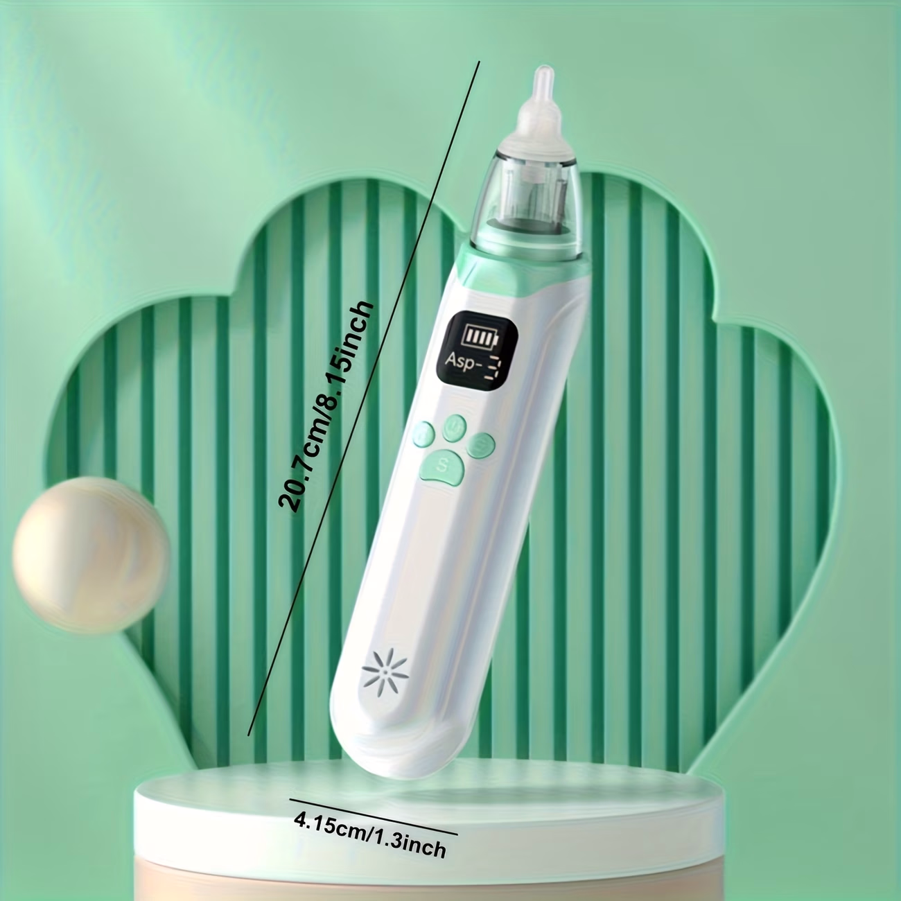 Electric Nasal Suction Device for Infants - Automatic Nose Cleaner for Toddlers