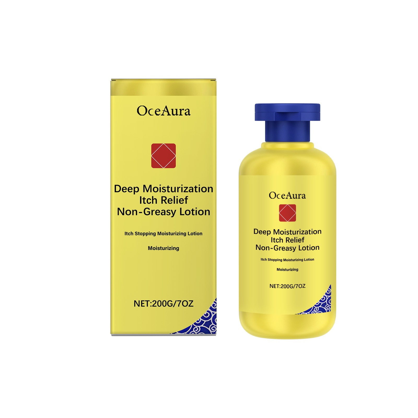 OceAura Deep Moisturization Itch Relief Non-Greasy Lotion