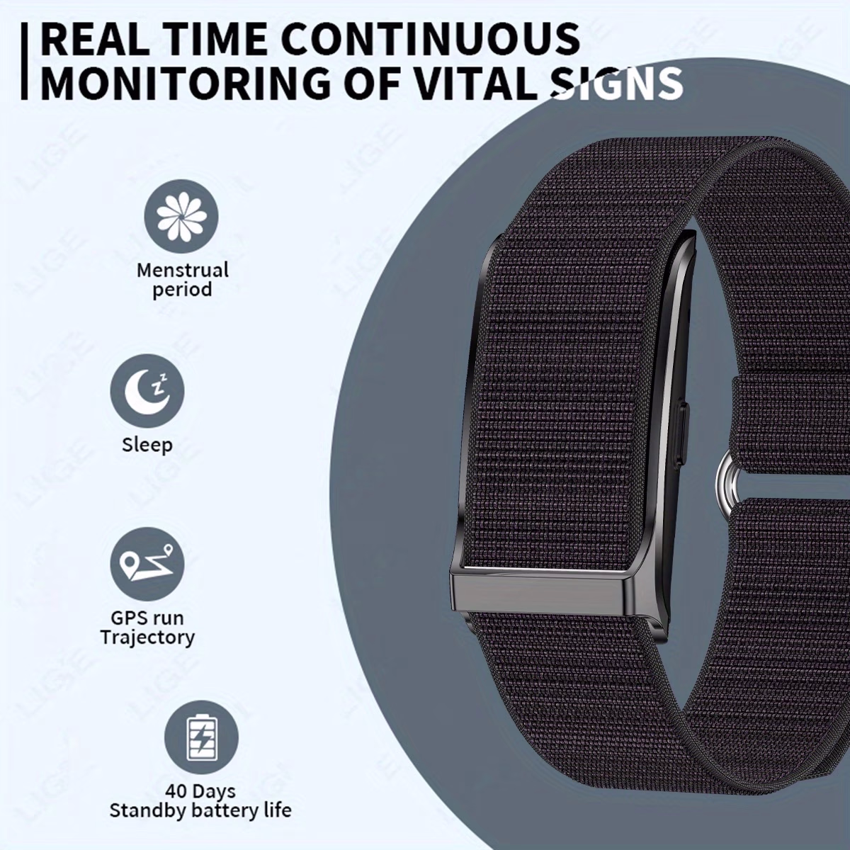 LIGE Smart Band a Smartwatch Designed for Both Men And Women