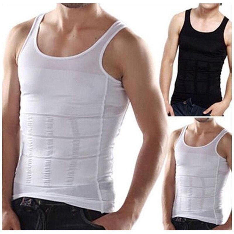 Men's Slimming Body Shaper - Abs Compression Shirt for Gynecomastia and Workout