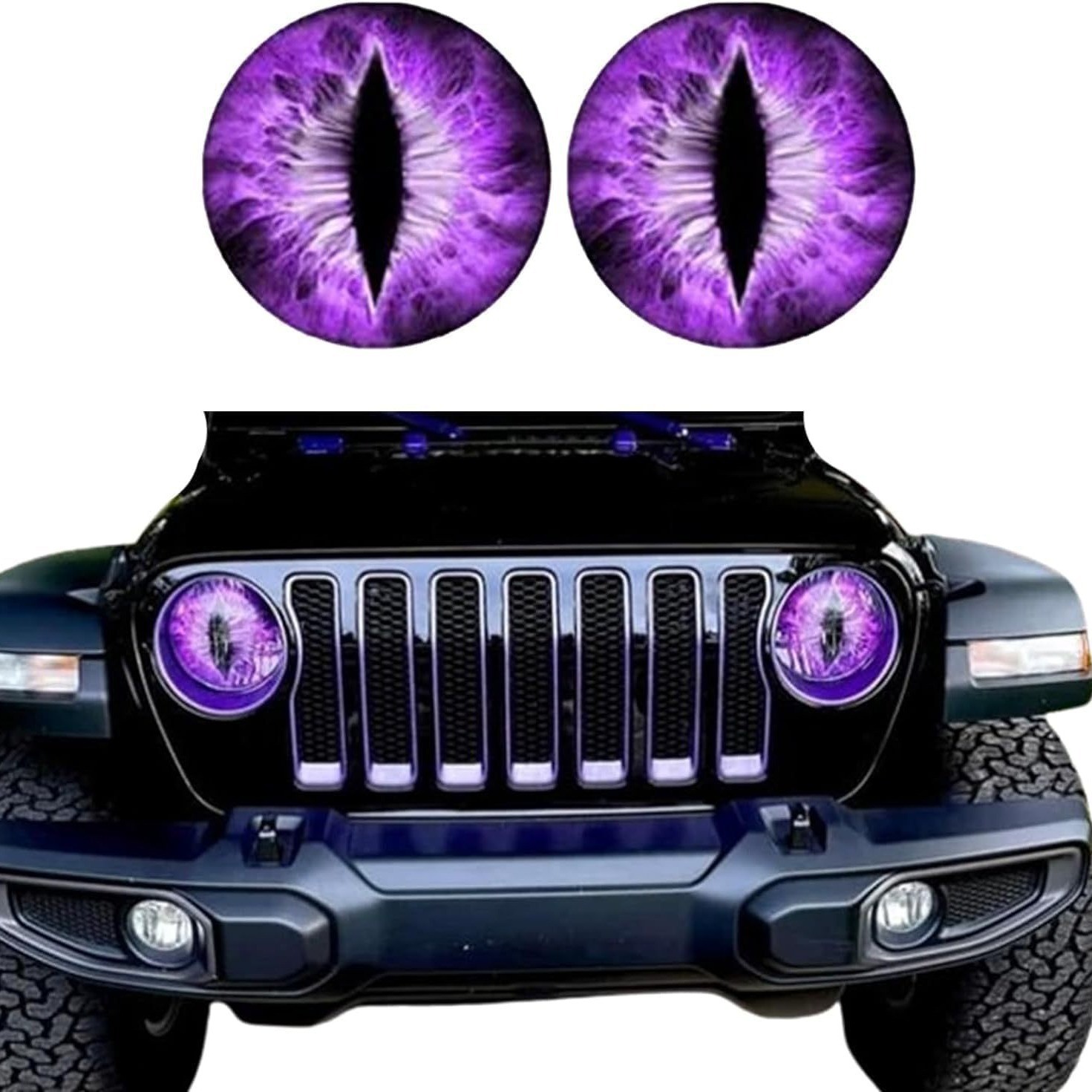 Beast Eyes Headlight Decals