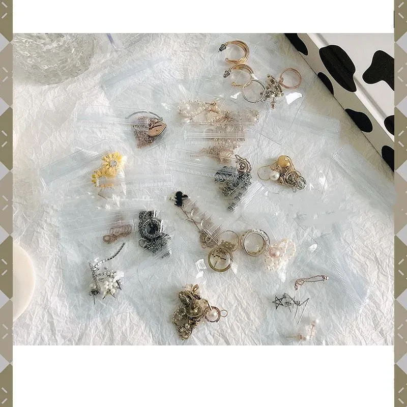 Transparent Jewellery Storage Book Set