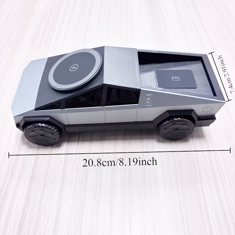 3 In 1 Fast Charging Station Wireless Charger Stand Pad 90 ° Rotation Desktop Mobile Phone Holder