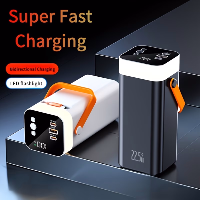 Large Capacity 40000mAh Super Fast Charging Power Bank